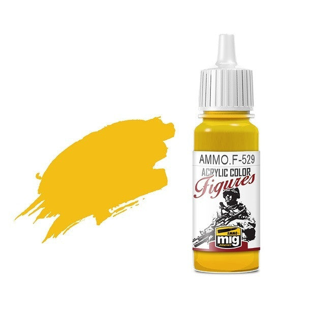 AMMO by MIG Acrylic for Figures - Pure Yellow AMMOF529 AMMO by MIG