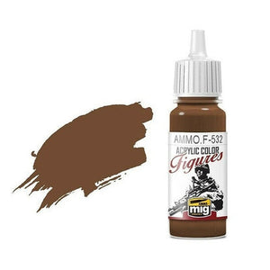 AMMO by MIG Acrylic for Figures - RED BROWN