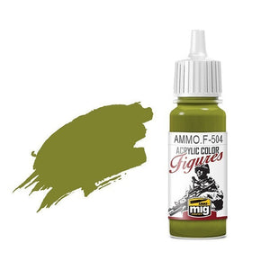 AMMO by MIG Acrylic for Figures - Yellow Green FS-34259 AMMOF504 AMMO by MIG