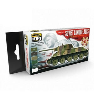 AMMO by MIG Acrylic Sets - 1935-1945 SOVIET CAMOUFLAGES AMIG7107 AMMO by MIG