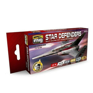 AMMO by MIG Acrylic Sets - STAR DEFENDERS SCI-FI COLORS