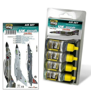 AMMO by MIG Acrylic Sets - UK AIRCRAFT COLORS from 50s to present AMIG7203 AMMO by MIG