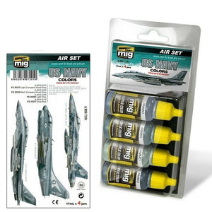 AMMO by MIG Acrylic Sets - US NAVY COLORS from 80s to present AMIG7201 AMMO by MIG