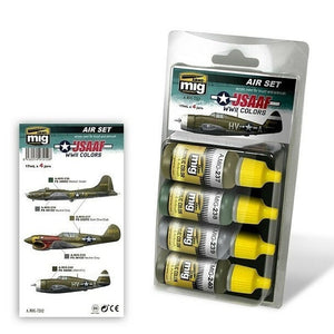 AMMO by MIG Acrylic Sets - USAAF WWII COLORS AMIG7212 AMMO by MIG