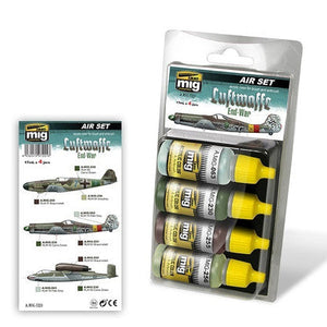 AMMO by MIG Acrylic Sets - VVS WWII RUSSIAN EARLY AIRCRAFT AMMO by Mig Jimenez