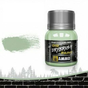 AMMO by MIG DIO Paints - DRYBRUSH Bright Green