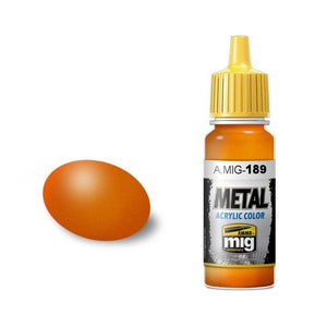 AMMO by MIG Metal Acrylic - Metallic Orange AMIG0189 AMMO by MIG