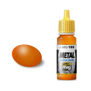 AMMO by MIG Metal Acrylic - Metallic Orange AMMO by Mig Jimenez