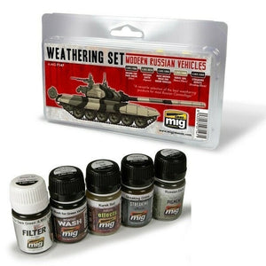 AMMO by MIG Modern Russian Vehicles Weathering Set AMIG7147 AMMO by MIG