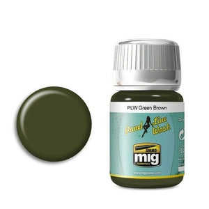 AMMO by MIG Panel Line Wash Green Brown AMIG1612 AMMO by MIG