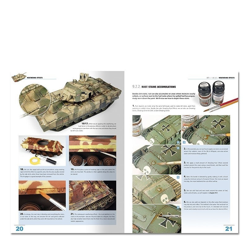 AMMO by MIG Publications - ENCYCLOPEDIA OF ARMOUR MODELLING TECHNIQUES VOL 4 - WEATHERING English AMIG6153 AMMO by MIG