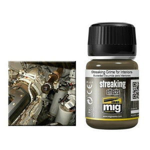 AMMO by MIG Streaking Effects Streaking Grime for Interiors