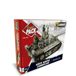 AMMO by MIG Weathering Sets Super Pack White Winter Camouflage