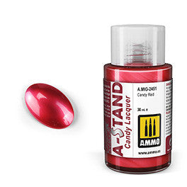 A-STAND Candy Lacquer Candy Red  AMIG2451 AMMO by Mig Jimenez