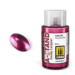A-STAND Candy Lacquer Candy Ruby Red  AMIG2452 AMMO by Mig Jimenez