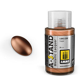 A-STAND Metallic Lacquer Copper  AMIG2309 AMMO by Mig Jimenez