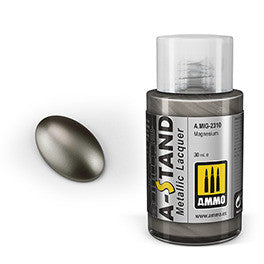 A-STAND Metallic Lacquer Magnesium  AMIG2310 AMMO by Mig Jimenez