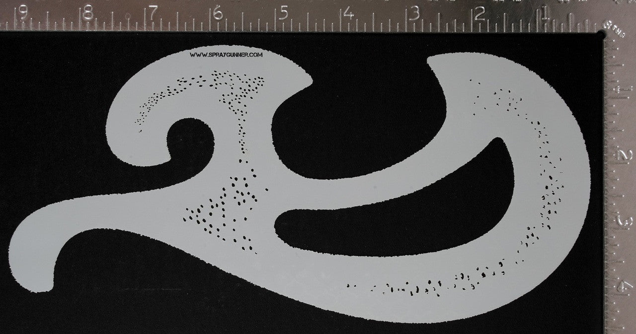 Blair Stencil - Organic Edge French curve BLAIR