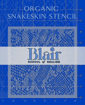 Blair Stencil - Organic Snakeskin BLAIR