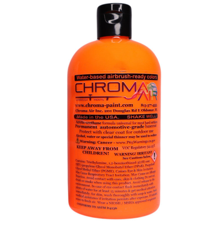 ChromaAir Paints Fluorescent Orange CA508 ChromaAir Paints