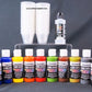 Createx Airbrush Colors Transparent 12 Color Set CX-transparent-12 Createx