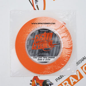 Custom Creative Fine Line Orange Tape Custom Creative