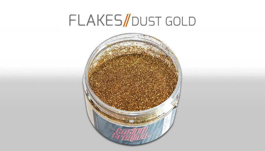 Custom Creative Flake Dust Gold FK008-3-DG Custom Creative