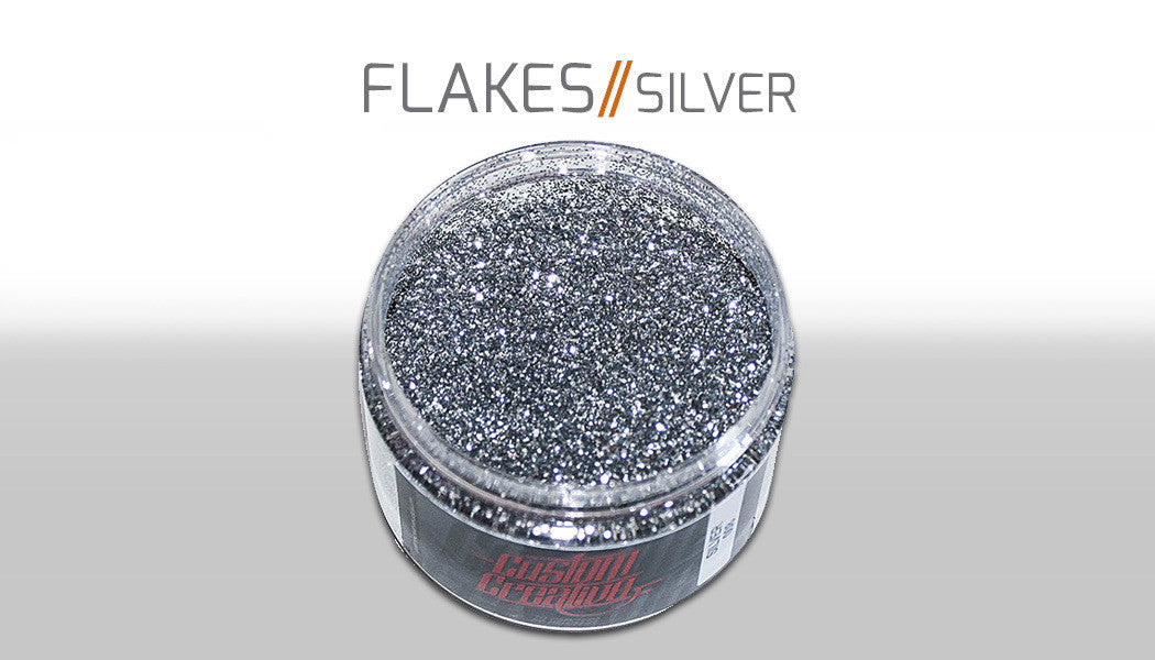 Custom Creative Flake Silver Custom Creative