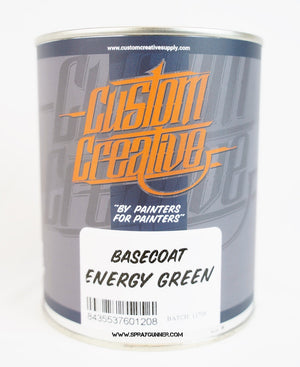 Custom Creative Paints Energy Green 1 liter 33.8oz BCSS-EG-1 Custom Creative