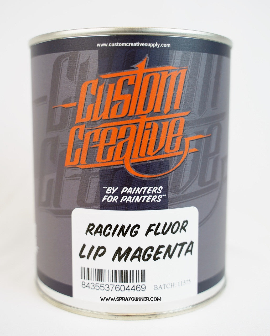 Custom Creative Paints Flourescent Lip Magenta 1 liter 33.8oz FLS-LM-1L Custom Creative