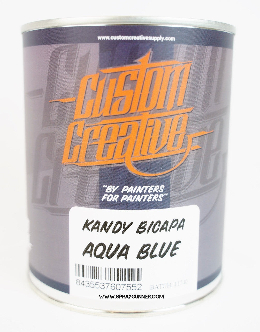 Custom Creative Paints Kandy Aqua Blue 1 liter 33.8oz KLS-AB-1 Custom Creative