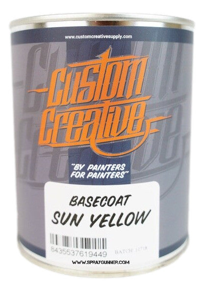 Custom Creative Paints Sun Yellow 1 liter 33.8oz BCSS-SY-1 Custom Creative