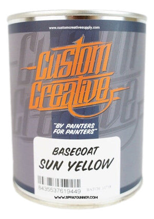 Custom Creative Paints Sun Yellow 1 liter 33.8oz BCSS-SY-1 Custom Creative