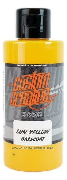 Custom Creative Solvent-Based Base Color Sun Yellow BCSS-SY-150 Custom Creative