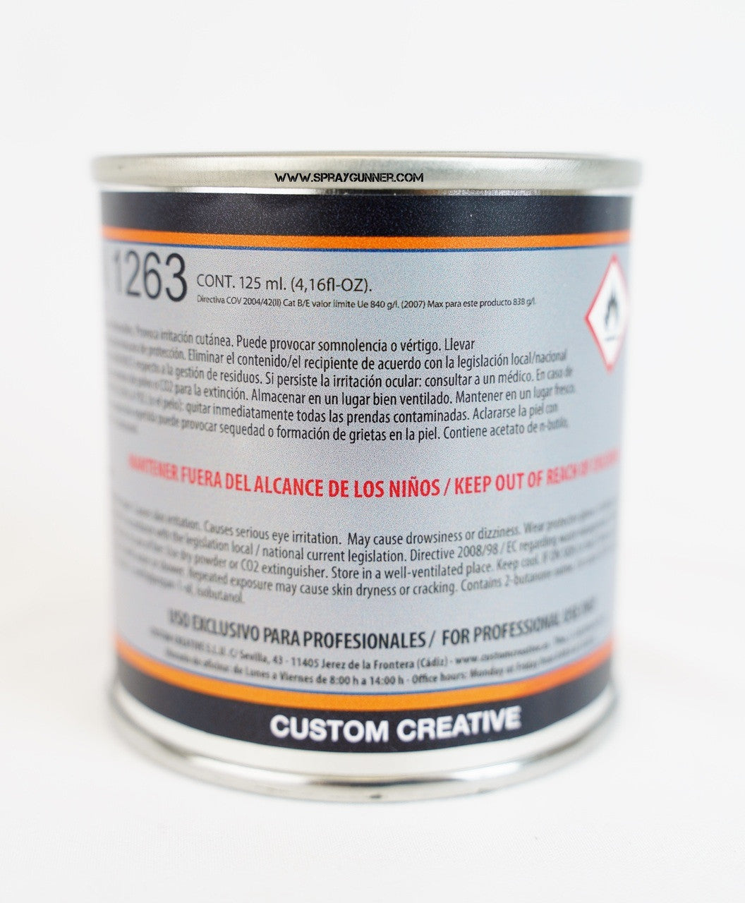 Energy Green urethane striping paint 125ml by Custom Creative PNU-EG-125 Custom Creative