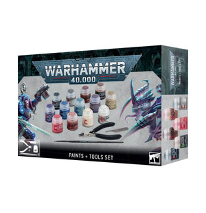 Warhammer 40k: Paints + Tools set  60-12 Games Workshop