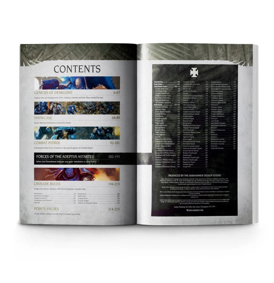 Warhammer 40k: Space Marines Codex  48-01 Games Workshop