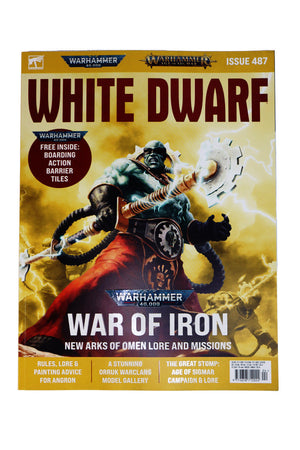 Warhammer White Dwarf Issue 487  WD-487 Games Workshop