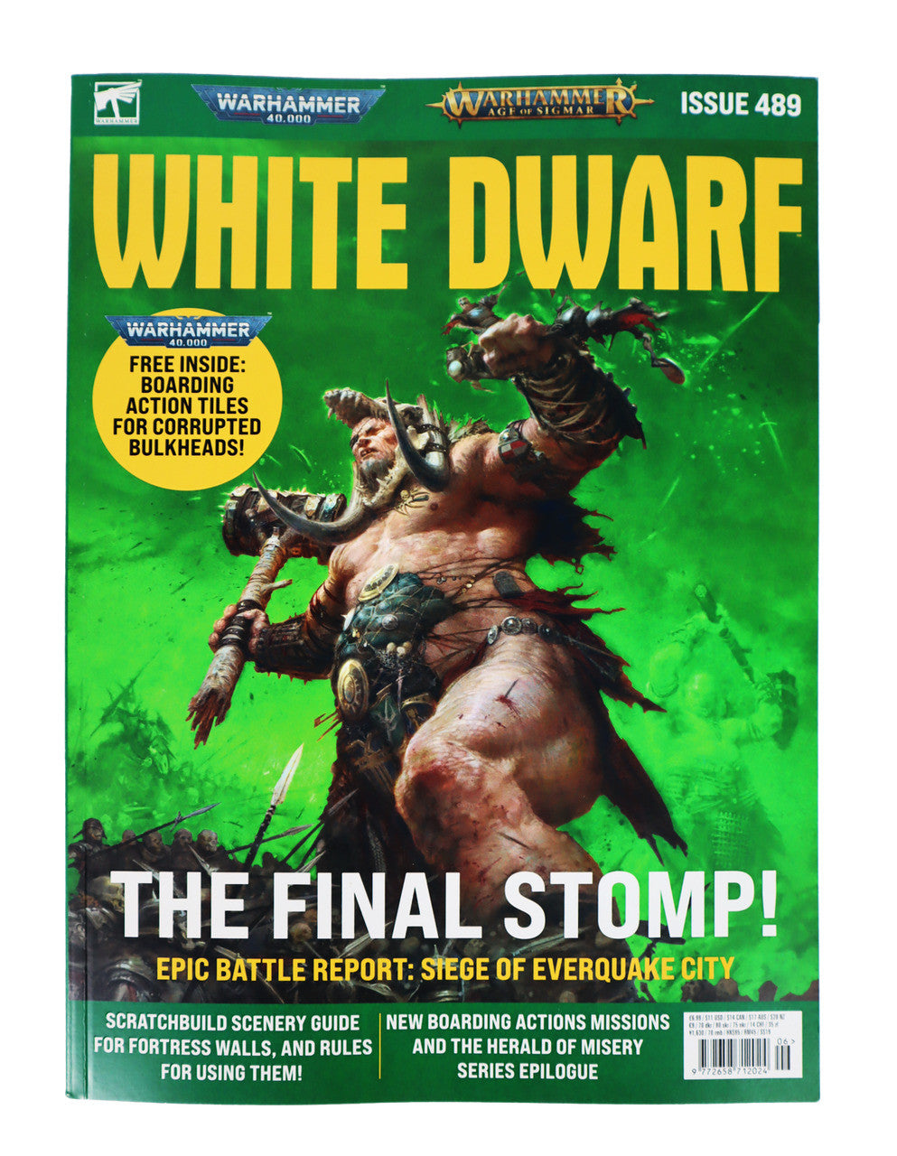 Warhammer White Dwarf Issue 489  WD-489 Games Workshop