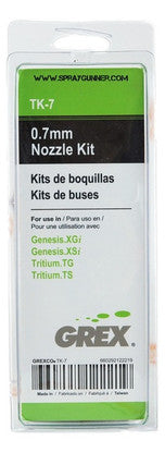 Grex 0.7mm Nozzle Kit (TK-7) Grex Airbrush