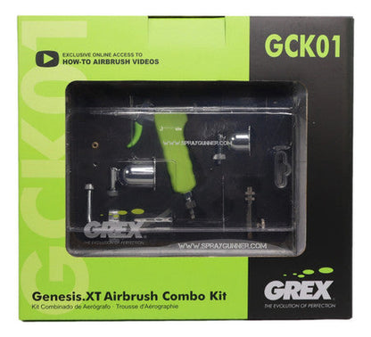 Grex Genesis.XT Airbrush Combo Kit GCK01 Grex Airbrush