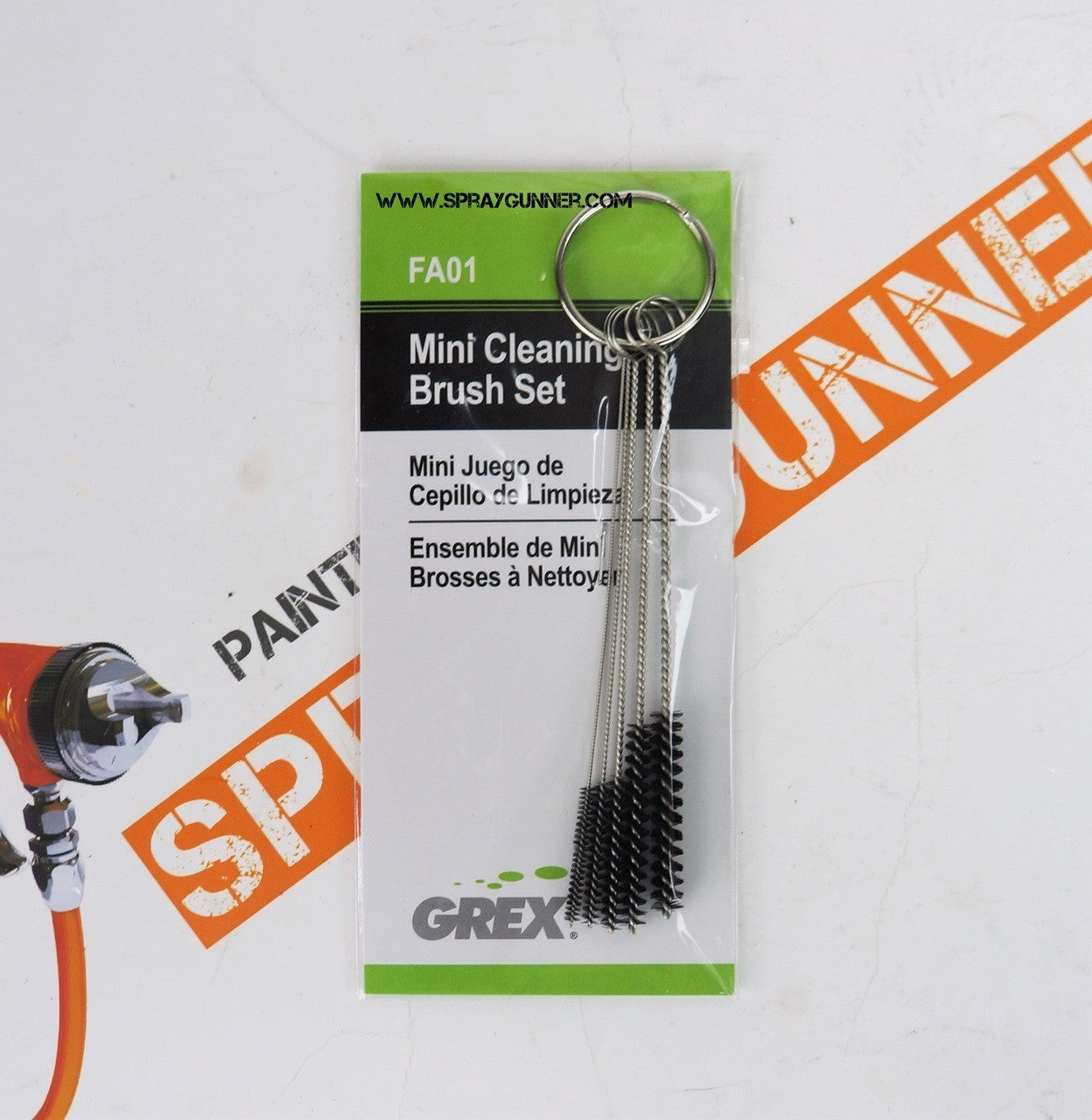 Grex Mini Cleaning Brush Set FA01 Grex Airbrush