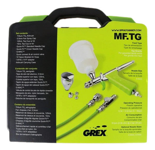 Grex TritiumTG Micro Spray Gun Set MFTG MFTG Grex Airbrush