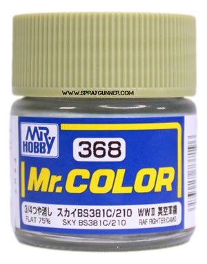 GSI Creos Mr Color Model Paint Flat Sky C368 C368 GSI Creos Mr Hobby