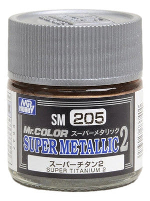 GSI Creos Mr. Color Paint: Super Metallic 2 Super Titanium 2 GSI Creos Mr. Hobby