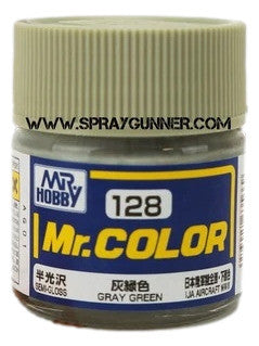 GSI Creos MrColor Model Paint Gray Green C-128 C128 GSI Creos Mr Hobby