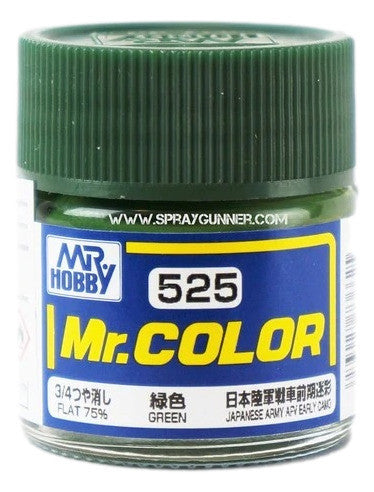 GSI Creos MrColor Model Paint Green C-525 C525 GSI Creos Mr Hobby