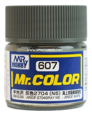GSI Creos MrColor Model Paint JMSDF 2704 Gray N5 C607 C607 GSI Creos Mr Hobby