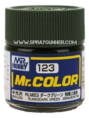 GSI Creos Mr.Color Model Paint: RLM83 Dark Green (C-123)