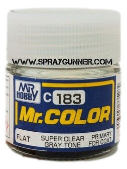 GSI Creos MrColor Model Paint Super Clear Gray Tone C-183 C183 GSI Creos Mr Hobby